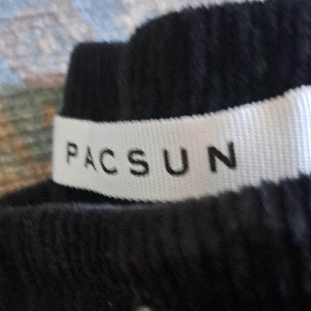 PacSun Black Paisley Joggers - Picture 6 of 7